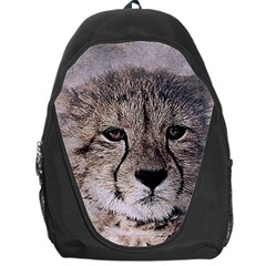 Leopard Art Abstract Vintage Baby Backpack Bag by Celenk