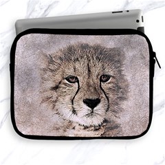 Leopard Art Abstract Vintage Baby Apple Ipad 2/3/4 Zipper Cases by Celenk