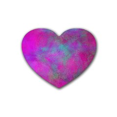 Background Texture Structure Heart Coaster (4 Pack)  by Celenk