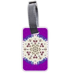 Eyes Looking For The Finest In Life As Calm Love Luggage Tags (one Side)  by pepitasart