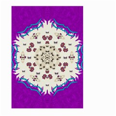 Eyes Looking For The Finest In Life As Calm Love Large Garden Flag (two Sides) by pepitasart