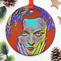 Femm Fatale Ornament (round) by NouveauDesign