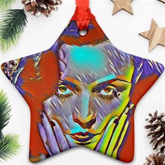 Femm Fatale Ornament (star) by NouveauDesign