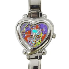 Femm Fatale Heart Italian Charm Watch by NouveauDesign