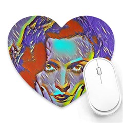 Femm Fatale Heart Mousepads by NouveauDesign