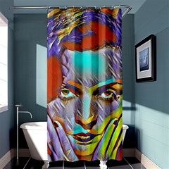 Femm Fatale Shower Curtain 36  X 72  (stall)  by NouveauDesign