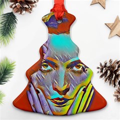 Femm Fatale Christmas Tree Ornament (two Sides) by NouveauDesign