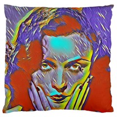 Femm Fatale Standard Flano Cushion Case (one Side) by NouveauDesign