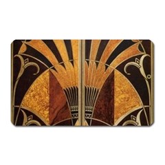 Art Deco Gold Magnet (rectangular) by NouveauDesign