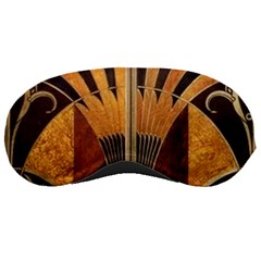 Art Deco Gold Sleeping Masks by NouveauDesign