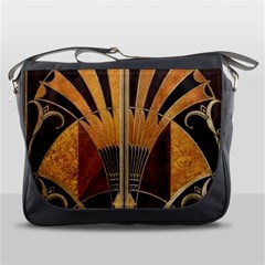 Art Deco Gold Messenger Bags by NouveauDesign