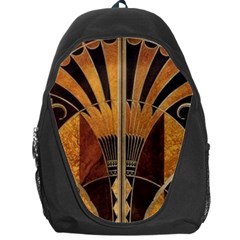 Art Deco Gold Backpack Bag by NouveauDesign