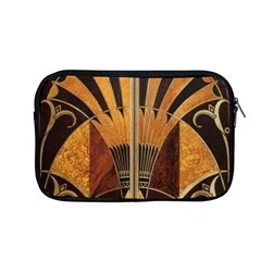 Art Deco Gold Apple Macbook Pro 13  Zipper Case by NouveauDesign