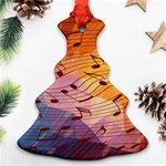 Music Notes Ornament (Christmas Tree)  Front