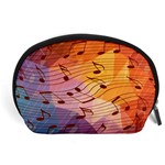 Music Notes Accessory Pouches (Large)  Front