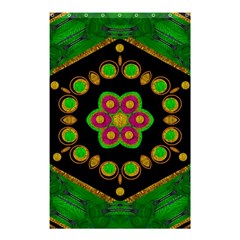 Magic Of Life A Orchid Mandala So Bright Shower Curtain 48  X 72  (small)  by pepitasart