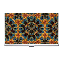 Tapestry Pattern Business Card Holders by linceazul