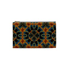 Tapestry Pattern Cosmetic Bag (small)  by linceazul