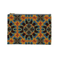 Tapestry Pattern Cosmetic Bag (large)  by linceazul