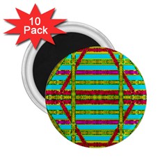 Gift Wrappers For Body And Soul 2 25  Magnets (10 Pack)  by pepitasart