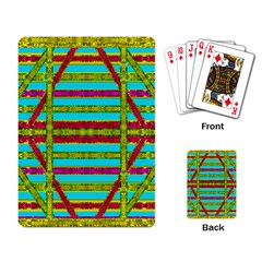 Gift Wrappers For Body And Soul Playing Card by pepitasart