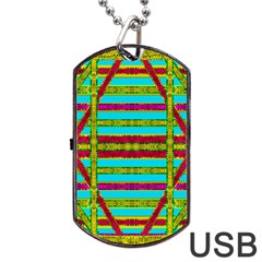 Gift Wrappers For Body And Soul Dog Tag Usb Flash (two Sides) by pepitasart