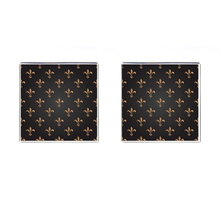 fleur de lis Cufflinks (Square)