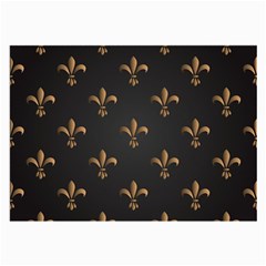 Fleur De Lis Large Glasses Cloth (2-side) by NouveauDesign