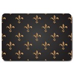 fleur de lis Large Doormat  30 x20  Door Mat