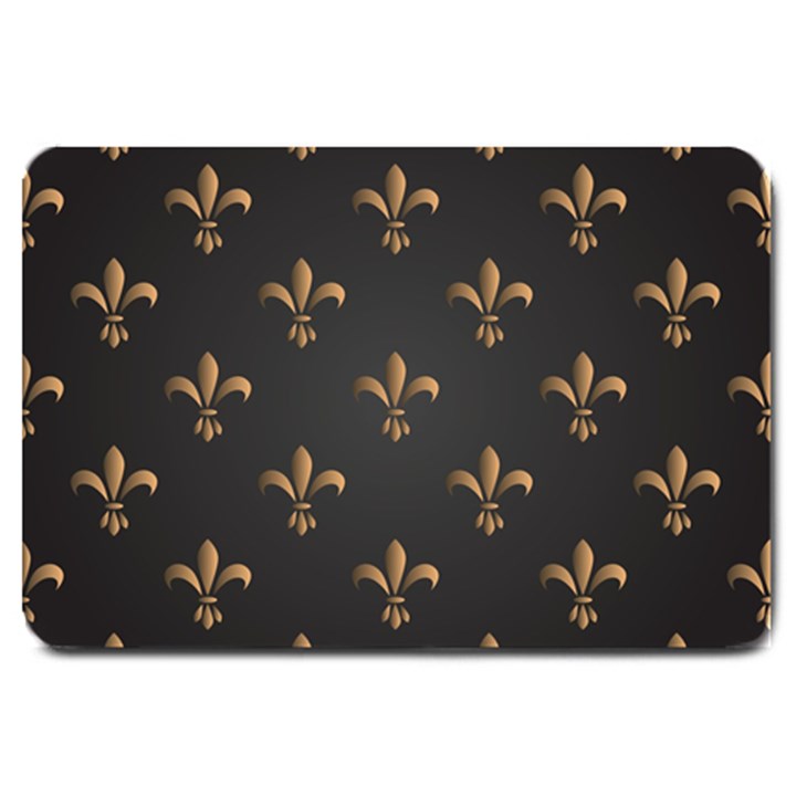 fleur de lis Large Doormat 