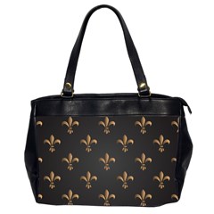 Fleur De Lis Office Handbags (2 Sides)  by NouveauDesign