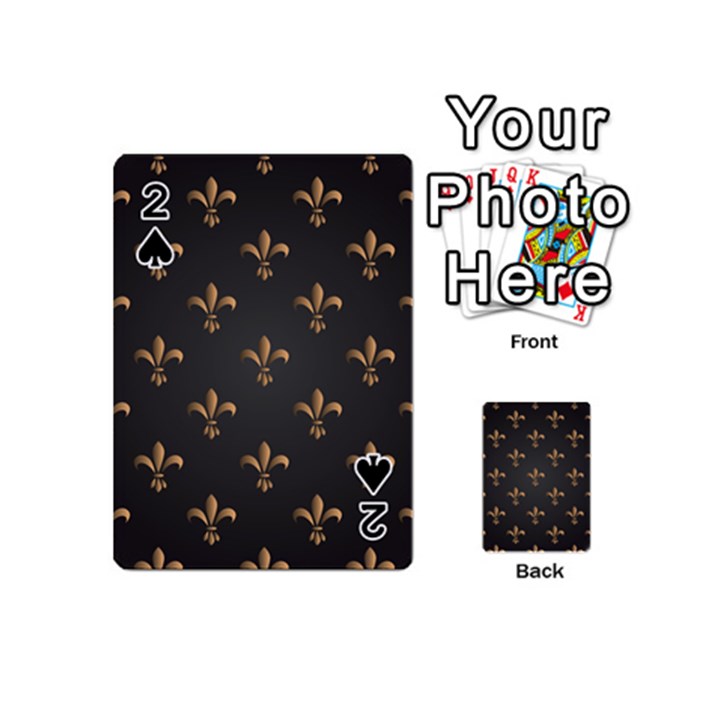 fleur de lis Playing Cards 54 (Mini) 