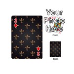 fleur de lis Playing Cards 54 (Mini)  Front - Diamond2