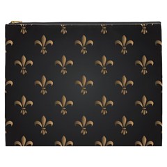 Fleur De Lis Cosmetic Bag (xxxl)  by NouveauDesign