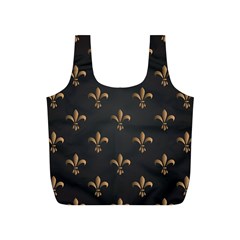 Fleur De Lis Full Print Recycle Bags (s)  by NouveauDesign