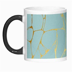 Mint,gold,marble,pattern Morph Mugs by NouveauDesign