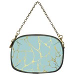 mint,gold,marble,pattern Chain Purses (Two Sides)  Back