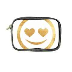 Gold Smiley Face Coin Purse by NouveauDesign