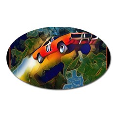 A Me? Oval Magnet by A1me