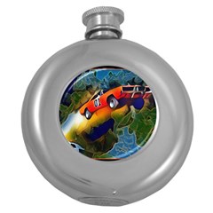 Picsart 12 24 09 38 41 Picsart 12 23 08 04 46 Round Hip Flask (5 Oz) by A1me