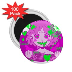 Fujoshi 2 25  Magnets (100 Pack)  by psychodeliciashop