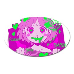 Fujoshi Oval Magnet by psychodeliciashop