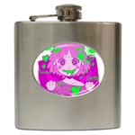 Fujoshi Hip Flask (6 oz) Front