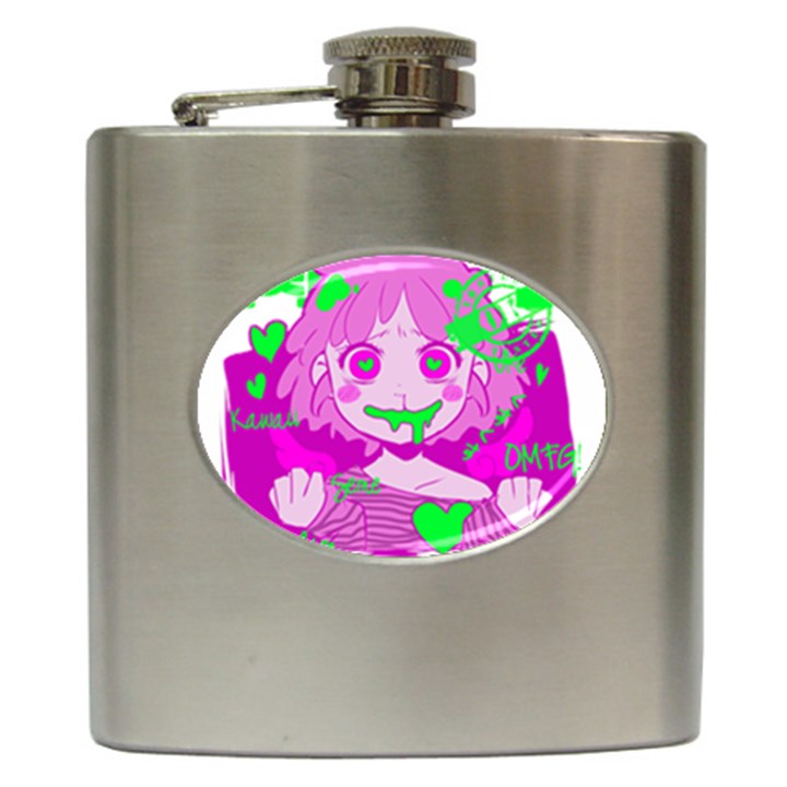 Fujoshi Hip Flask (6 oz)