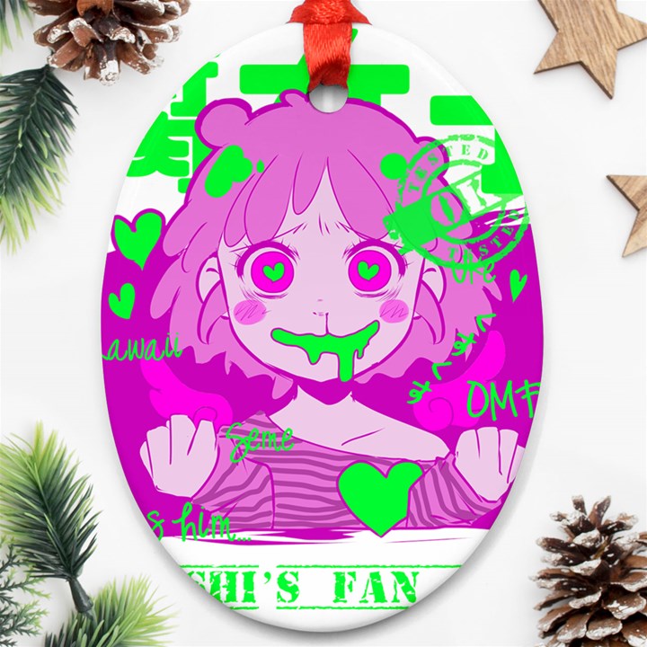 Fujoshi Oval Ornament (Two Sides)