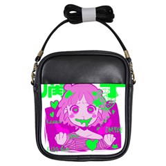 Fujoshi Girls Sling Bags by psychodeliciashop