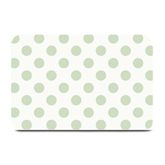 Green Dots Modern Pattern Paper Plate Mats by Celenk