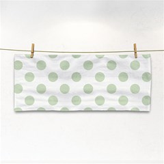 Green Dots Modern Pattern Paper Cosmetic Storage Cases by Celenk