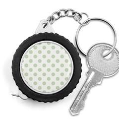 Green Dots Modern Pattern Paper Measuring Tape by Celenk