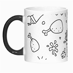 Set Chalk Out Scribble Collection Morph Mugs by Celenk